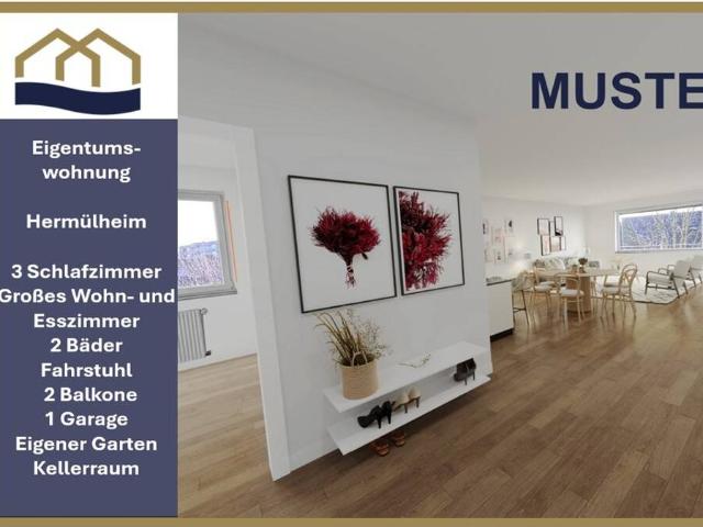 Viel Platz für die ganze Familie* Großzügige Eigentumswohnung mit Blick über Hermülheim