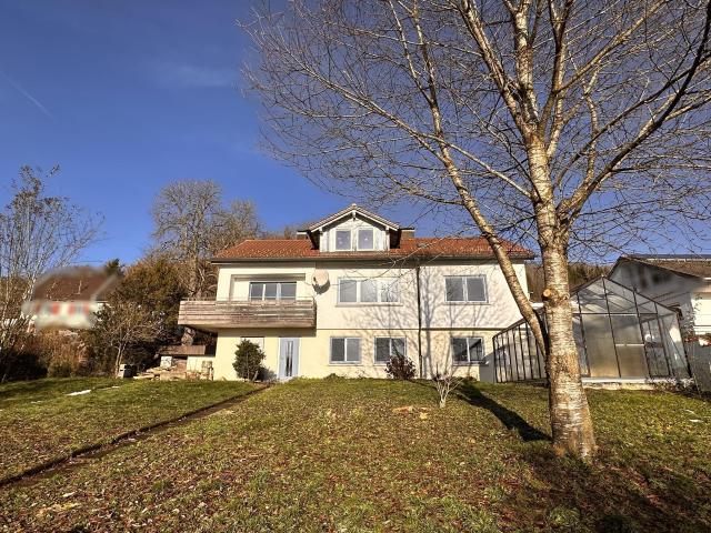 Viel Platz und beeindruckende Aussicht Großes Einfamilienhaus in Hanglage bei Leutkirch im Allgäu
