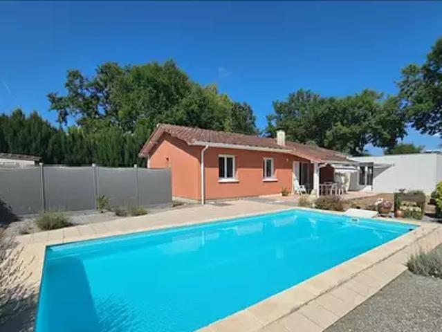 Vielle Saint Girons 40560 Achat / Vente maison 6 pièces t6 au dernier étage piscine