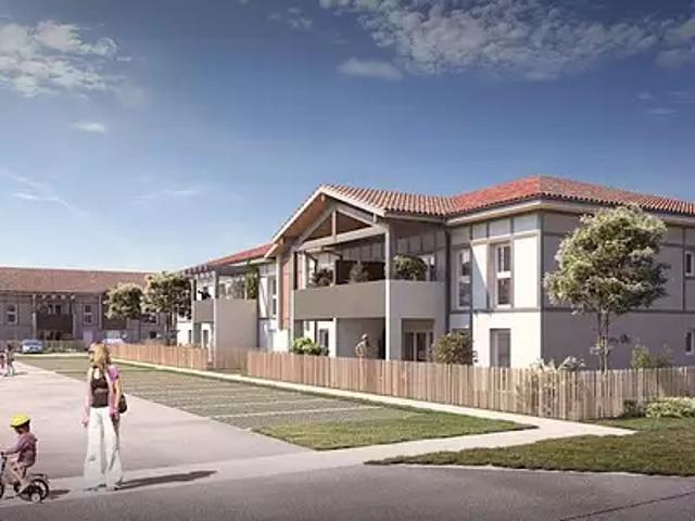 Vielle Saint Girons 40560 Achat / Vente appartement 3 pièces t3 terrasse