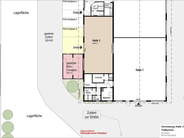 Vielseitig nutzbare Gewerbehalle ca. 93 m² mit Rolltor – flexibel nutzbar