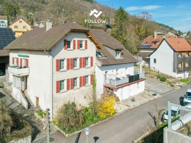 Vielseitiges Ein oder Mehrfamilienhaus mit Baulandreserve