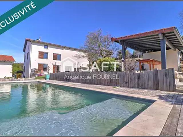 Vienne 38200 Achat / Vente maison 10 pièces t10 piscine terrasse