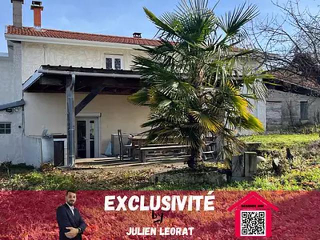 Vienne 38200 Achat / Vente maison 4 pièces t4 jardin terrasse