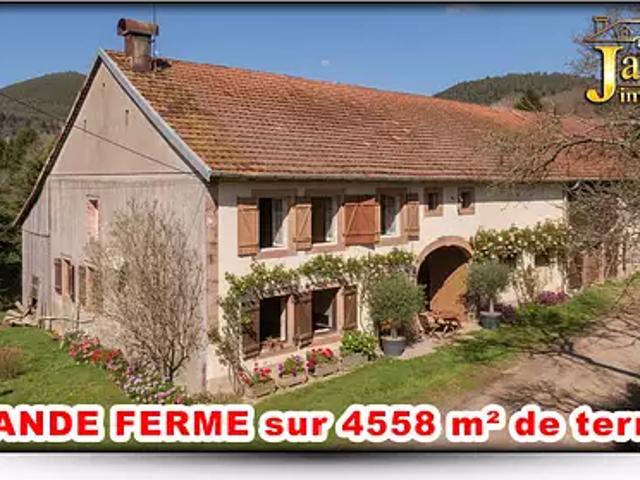 Vienville 88430 Achat / Vente maison 4 pièces t4