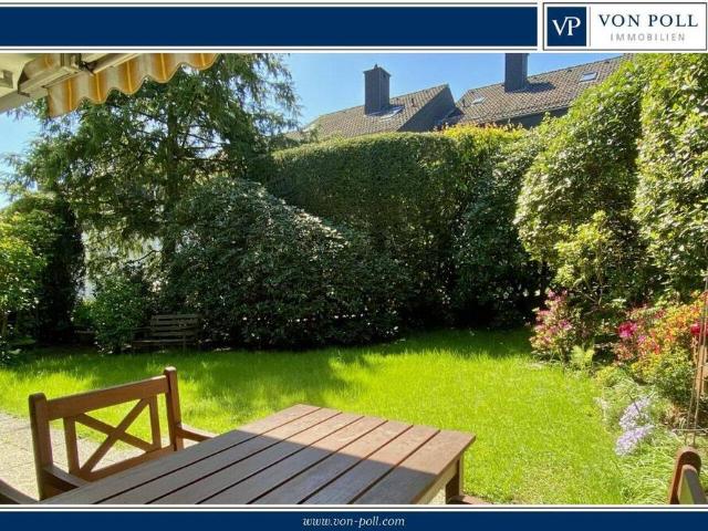 vier Zimmer mit sonnigem Garten