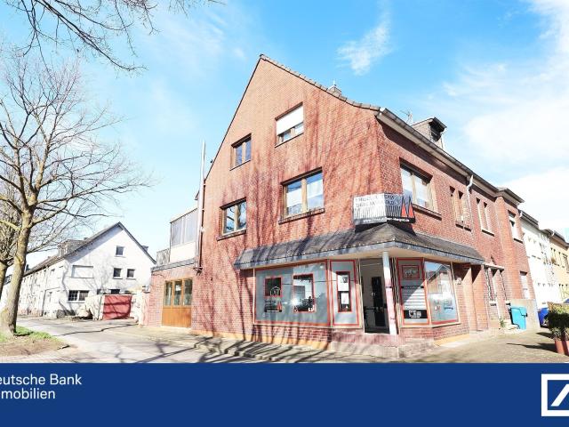 Viersen Rahser: Wohn und Geschäftshaus mit 4 Garagen Kapitalanlage