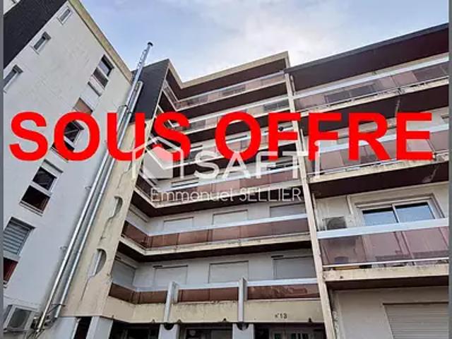 Vierzon 18100 Achat / Vente appartement 3 pièces t3 parking