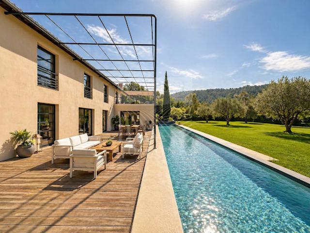 Vignoble avec piscine et dépendances