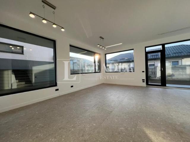 Vila moderna cu terasa panoramica si design contemporan