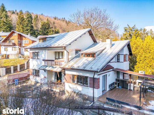 Vila cu 5 camere Sinaia, zonă liniștită, aproape de centrul statiunii