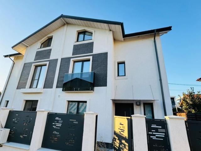 Vila duplex de inchiriat, Otopeni, central, prima chirie, totul nou