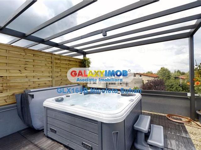 vila de lux | mobilata | pipera | terasa cu jacuzzi