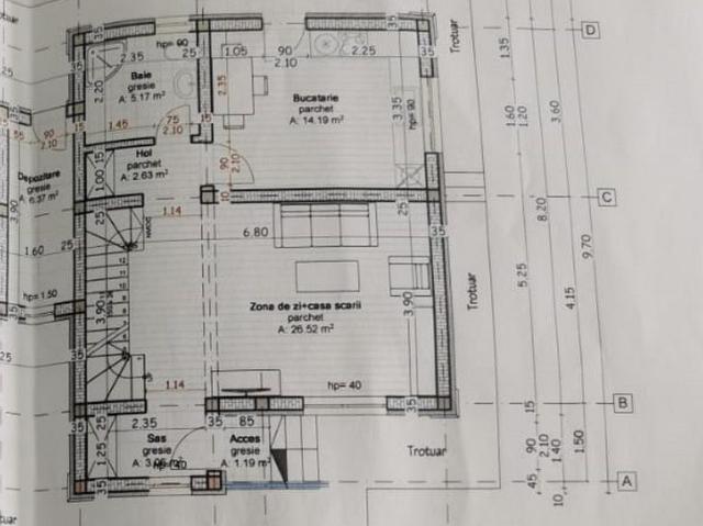 Vila P+1 4 camere 212mp TEREN 315mp Valea Adanca 5 Drumuri