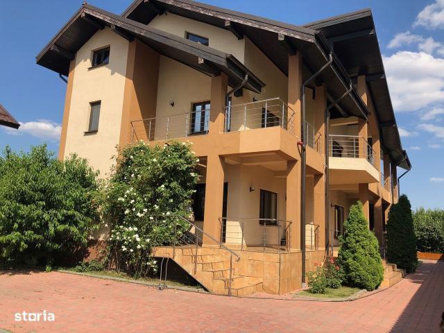 Vila pretabila Locuit/Afacere, S+P+1E+M, 450 mp, teren 800 mp