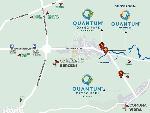 Vila 4 camere, ansamblu exclusivist, Quantum OxyGo Park Vidra