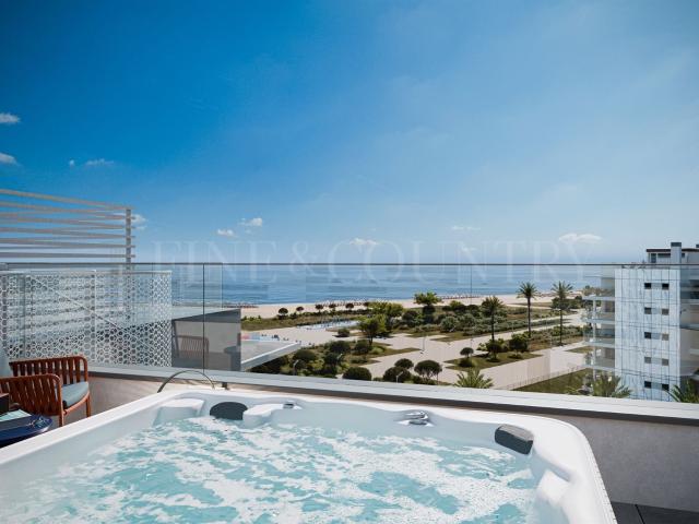 Vilamoura – Apartamentos de luxo em resort turístico frente. 81m² Quarteira