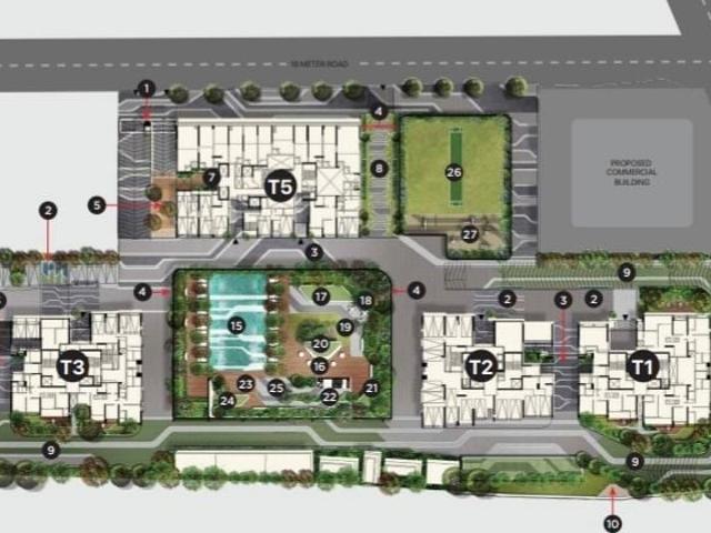 Vilas Javdekar Palladio Balewadi RiverFront 4 Bedroom 2250 Sq. Ft. Apartment in Balewadi Pune Listing ID: #10257
