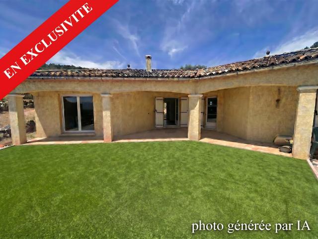 Villa 4 chambres sur 4000 m² de terrain 140m² Vidauban