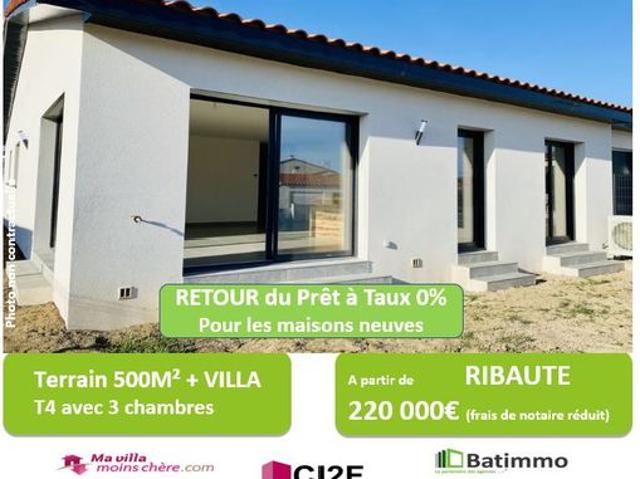 Villa 4 pièces 80 m²