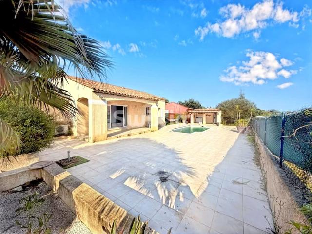 Villa 4 pièces avec piscine face au Rocher de Roquebrune