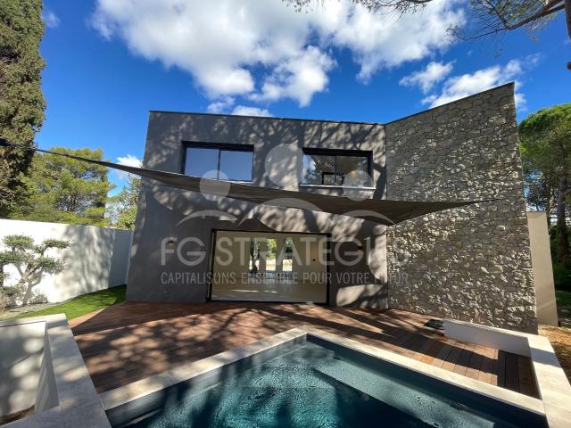 Villa 4 pièces piscine et jardin d'exception à Aiguelongue MONTPELLIER