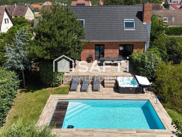Villa 5 chambres avec Piscine et Jacuzzi 150m² Ambleteuse