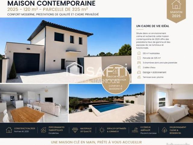 Villa 5 pièces 120 m²