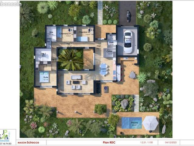 Villa 5 pièces 132 m²
