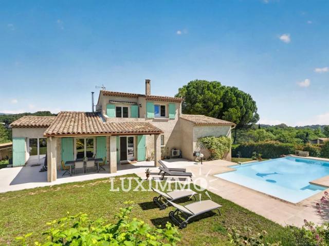 Villa 5Ch Vue Dégagée 176m² Valbonne