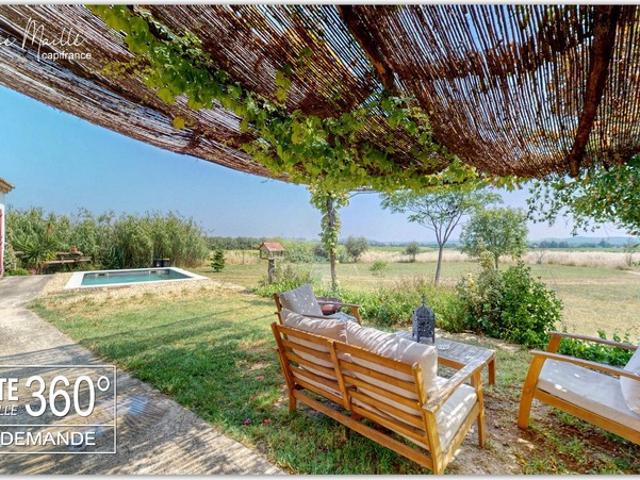Villa 6 pièces 160m² habitable avec piscine Neffiès 34320