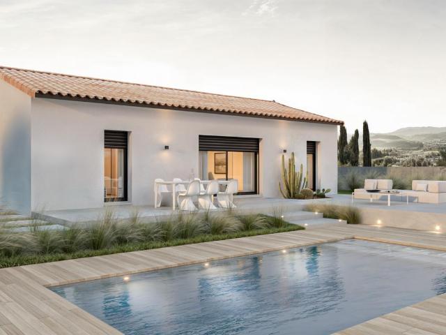 Villa 90 m2 à PINS JUSTARET Centre ville