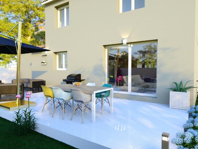 Villa 90m², 4 chambres et un garage
