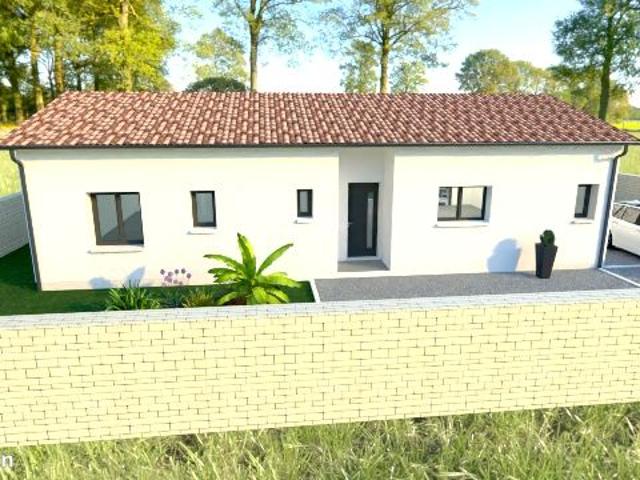 Villa 100 m2 plain pied T4 depot de permis immediat