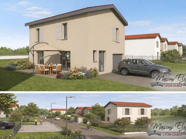 Villa 104 m2 3 chambres centre village