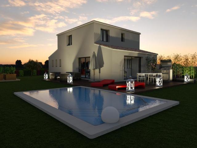 Villa 115 m² avec 4 chambres et un garage