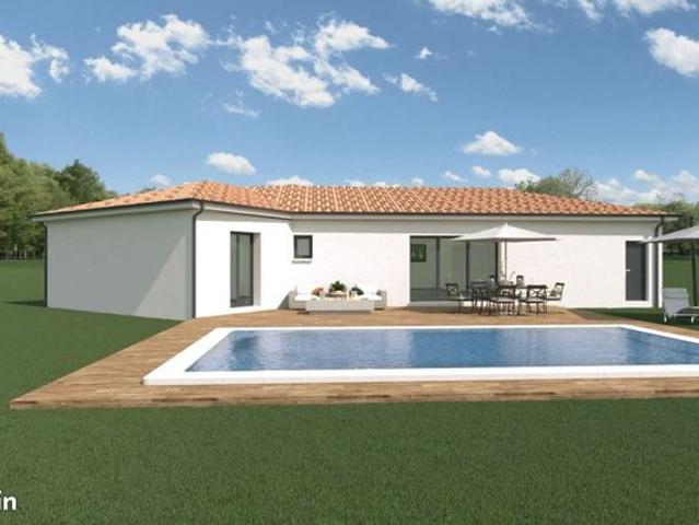 Villa 120 m2 contemporaine sur terrain de 973 m2