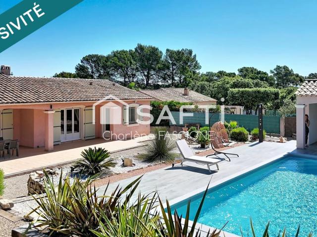 Villa clé en main avec grand sous sol et garage 133m² Le Thoronet