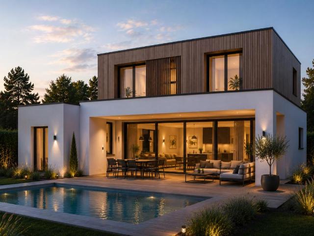 Villa 140 m2 Terrain arboré 2300 m2 viabilisé