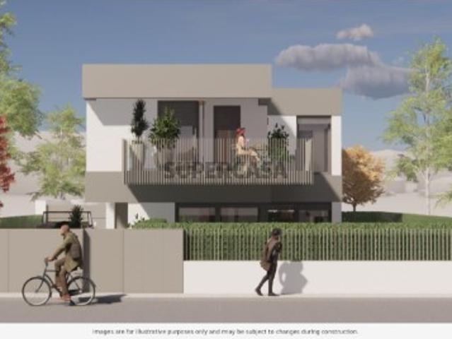 Villa 140 | Moradia com Projeto de Arquitetura Contemporânea, Piscina e Jardim Privativo, em Construção na Aroeira