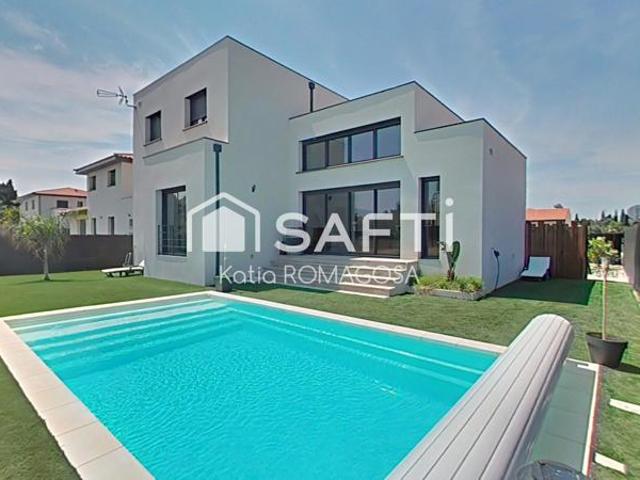 Villa 140m² habitable Grand jardin Saint Cyprien