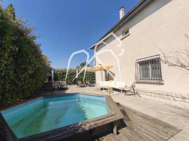 VILLA 170M² | PISCINE | 6 CHAMBRES | APPARTEMENT INDEPENDANT SUR 500M² DE TERRAIN