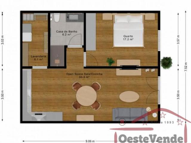 villa 1 quarto, Lisboa Lourinhã 2530 DLS96611246