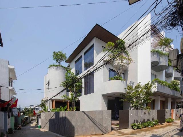VILLA 3 FLOORS – 5 BEDROOMS FOR LONG TERM RENT – NAM VIET A, NGU HANH SON, DANANG