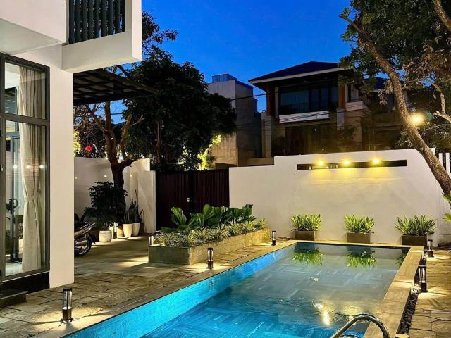 VILLA 3 FLOORS – 5 BEDROOMS FOR LONG TERM RENT – NAM VIET A, NGU HANH SON, DANANG