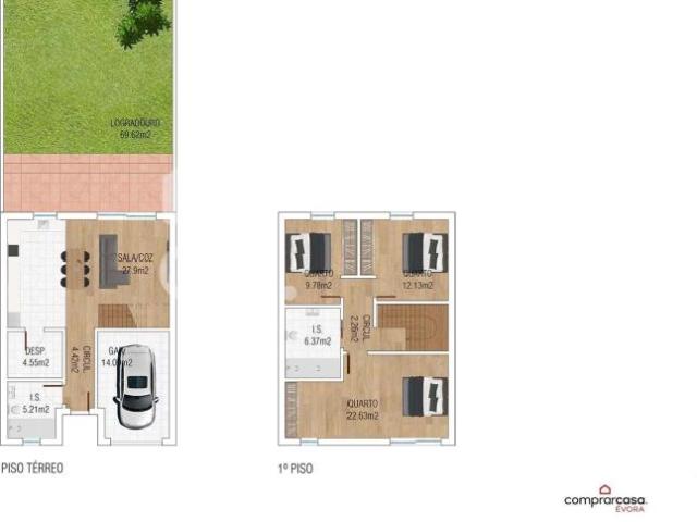 villa 3 quarto, Évora Évora DLS95794432