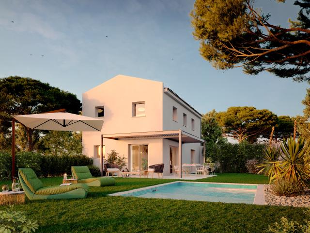 VILLA 3P AVEC JARDIN: LE CONFORT IMMOBILIER AU CŒUR DE SÉNAS 3 pièces, 80 m²