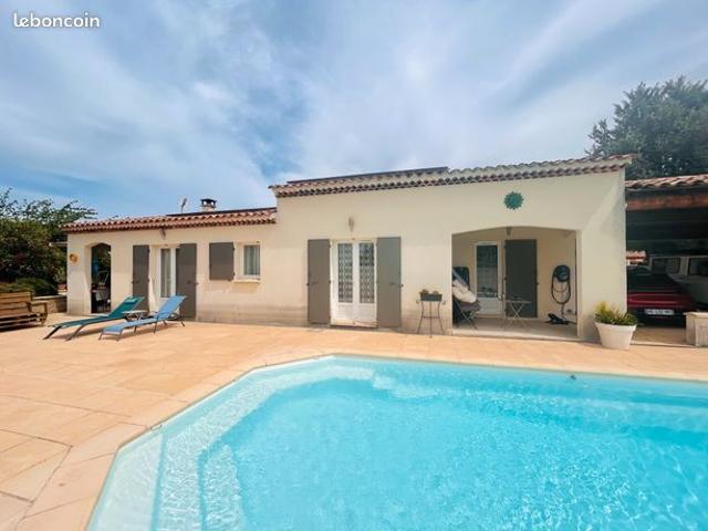 Villa t4 avec piscine greoux