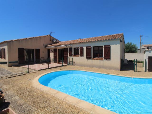 Villa T4 avec piscine et garage sur 775 m2 dans un village o. 131m² Fabrezan