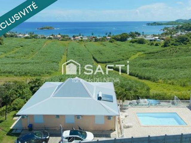Villa T4 avec piscine et vue mer exceptionnelle